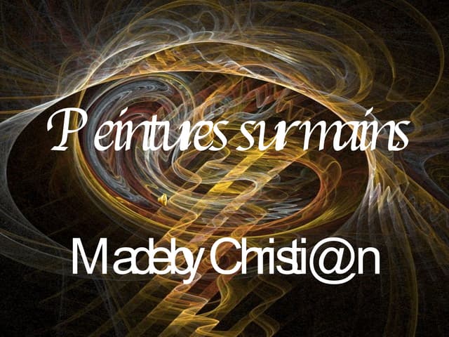 Rm Peintures Sur Mains..Mj