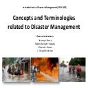 Rm 1. concept of haazard and risk