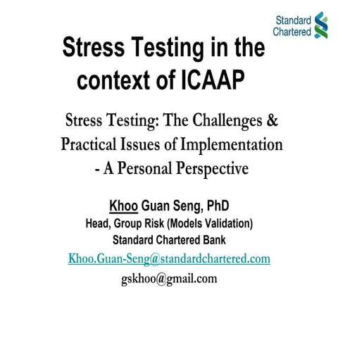 Rma May22 Stress Testing In The Context Of Icaap