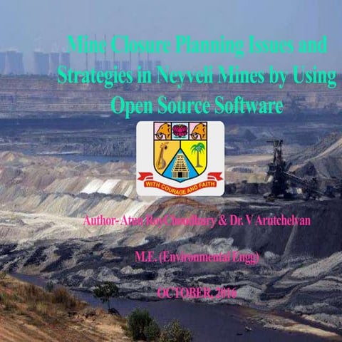 Mine closure planning ppt_Atun