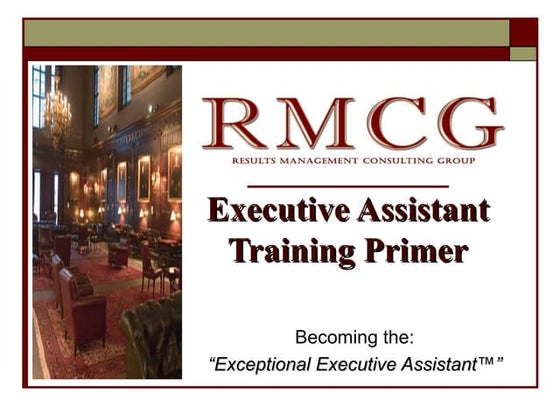 Exceptional Executive Assistant