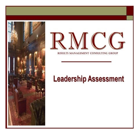 Leadership Assessment