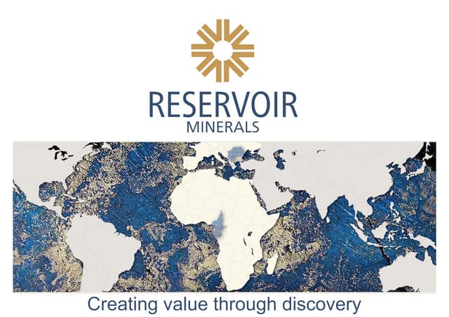 Reservoir Minerals Presentation - June 2013
