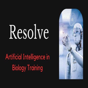 Artificial Intelligence in Biology | PPTX