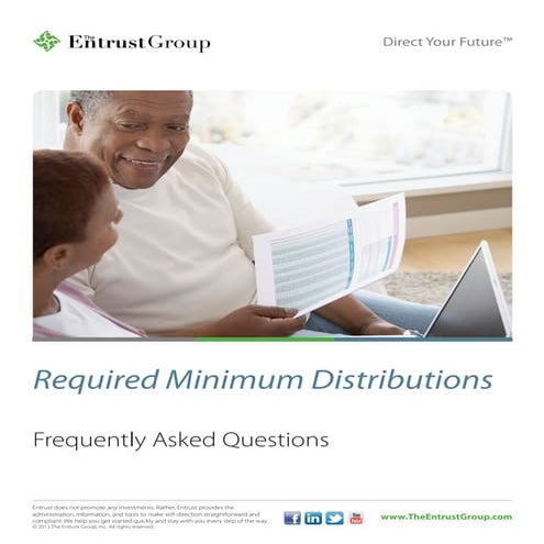 IRA Required Minimum Distribution FAQs