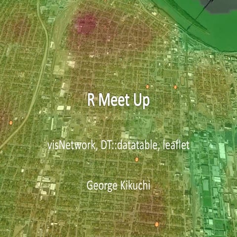 visNetwork & leaflet for tracking criminals