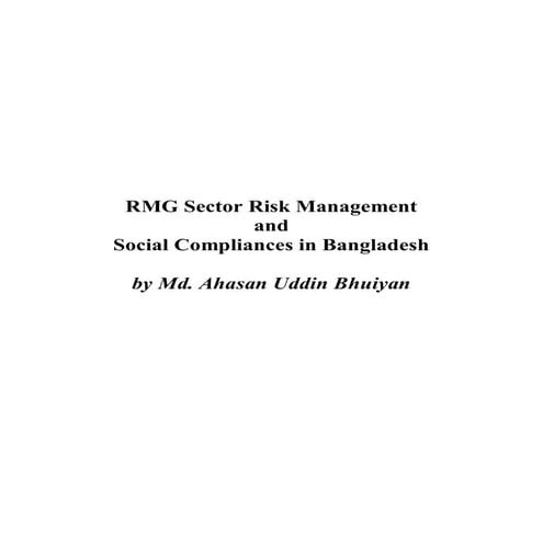 Global competition in rmg related industry and bangladeshs present ...