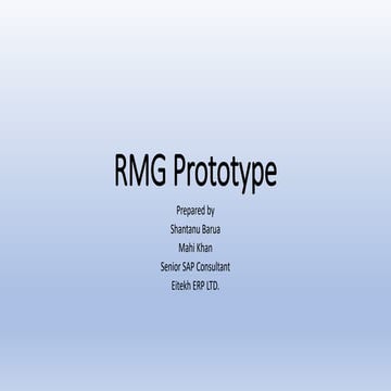 RMG prototype - Shantanu Barua.pptx