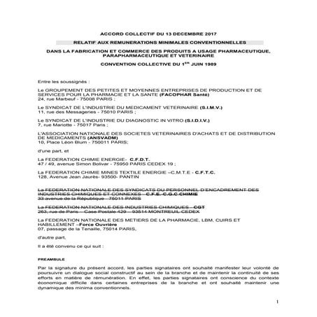 IDCC 1555 Accord Rmh salaires