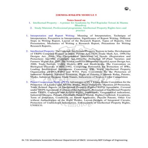 RM&IPR M5 notes.pdfResearch Methodolgy & Intellectual Property Rights Series 5