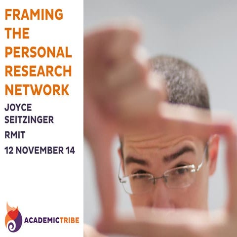 Framing the personal research network #researchfutures 