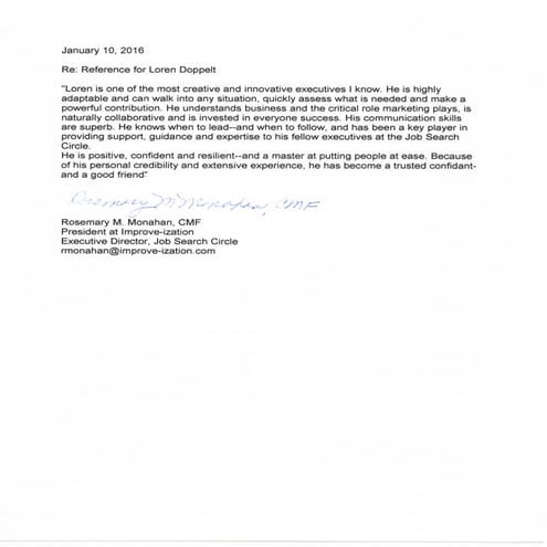 R Monahan Reference Letter | PDF