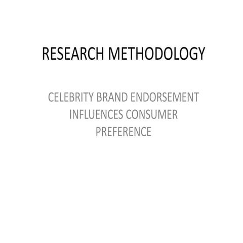 RESEARCH METHODOLOGY