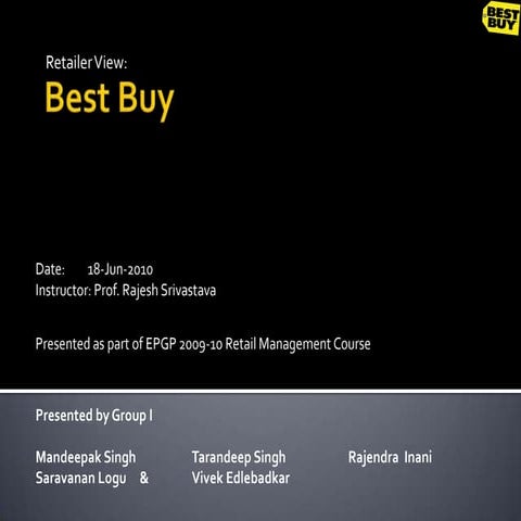 Rm project  best buy v2