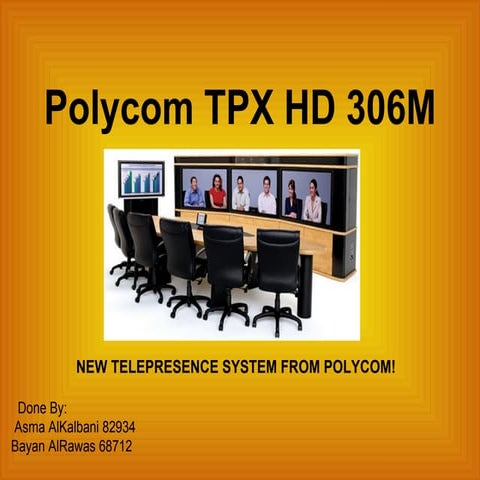 Polycom TPX HD 306M 