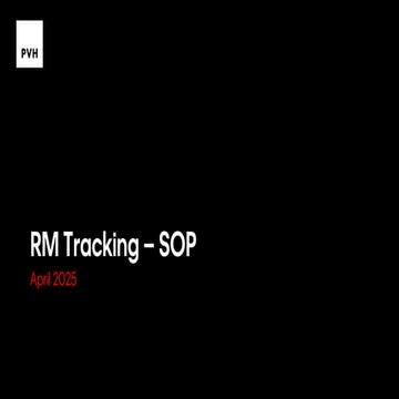 RM Tracking - SOP (Populating the File) v2.pdf