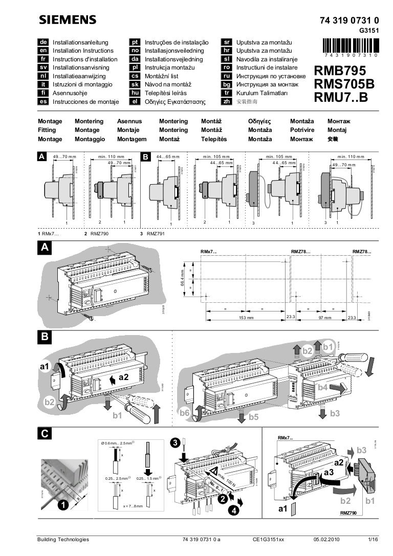 Rmu710 b 1-instructions_d_installation_xx_de_en_fr_sv_nl_it_fi_es_pt_…