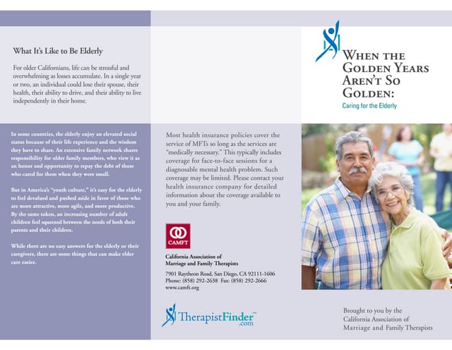 Caring for the Elderly