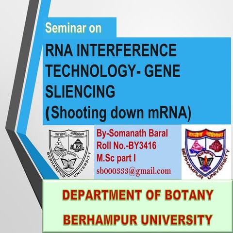 RNA Interference technology