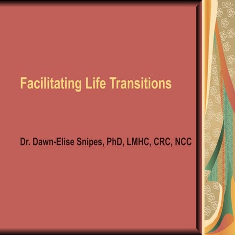 RNAO Life Transitions