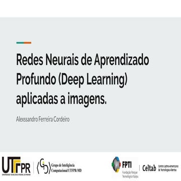 Redes Neurais de Aprendizado Profundo (DeepLearning) aplicadas a imagens