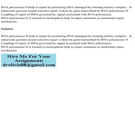 RNA polymerase II help in repair by protecting DNA damaged by formin.pdf