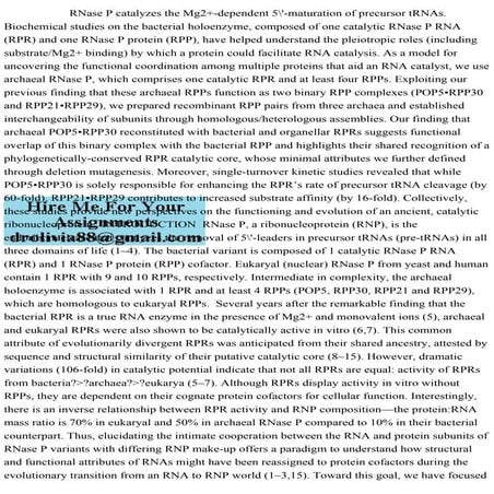                      RNase P catalyzes the Mg2+-dependent 5-maturati.pdf