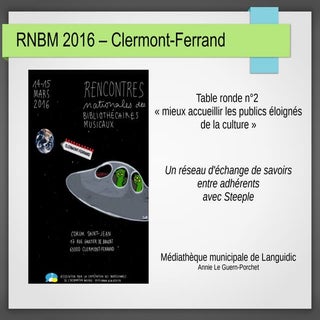 Un réseau d'échange de savoirs entr...