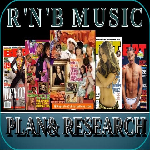 R'n'B Magazine Plan Research & Evaluation