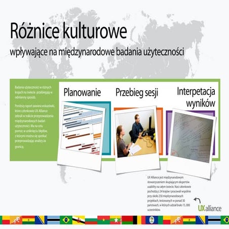 Różnice kulturowe w międzynarodowych badaniach użyteczności