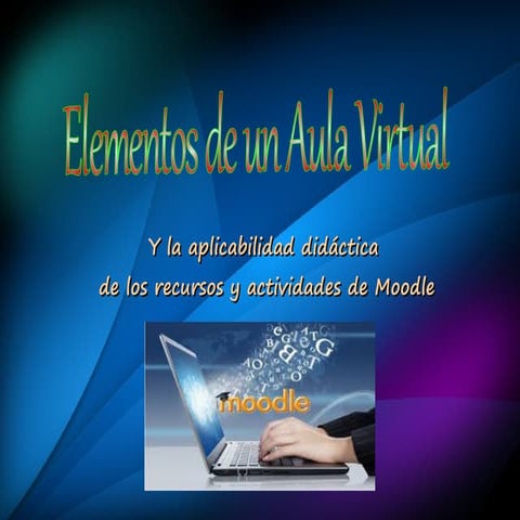 Elementos de un Aula Virtual de Aprendizaje