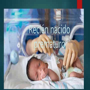 recien nacido prematuro | PPTX