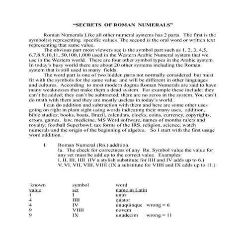 Ancient numeration system | PPTX
