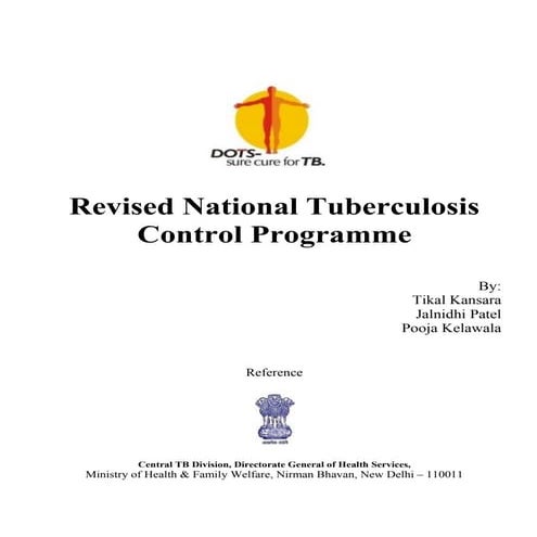 RNTCP by Tikal | PDF