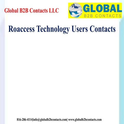 Roaccess technology users contacts