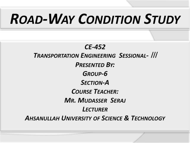 Road way Condition Of Panthapath-Ru...