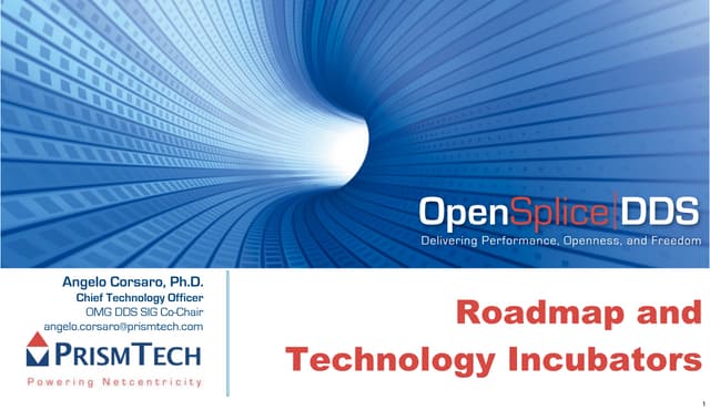 Roadmap and Technology Incubators
