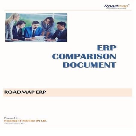 Roadmap erp vs other erp software