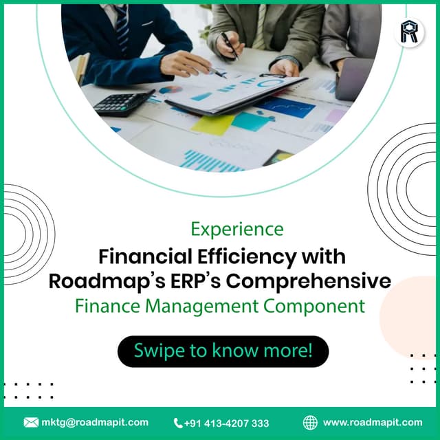 Roadmap ERP Accounting Software Benefits