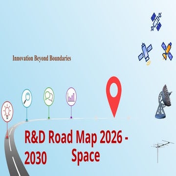 Road Map of Space Education Template Slides | PPTX