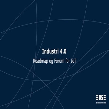 MorgenBriefing: Roadmap og forum for IoT