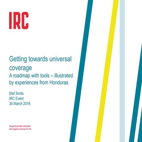 Getting towards universal coverage by Stef Smits 