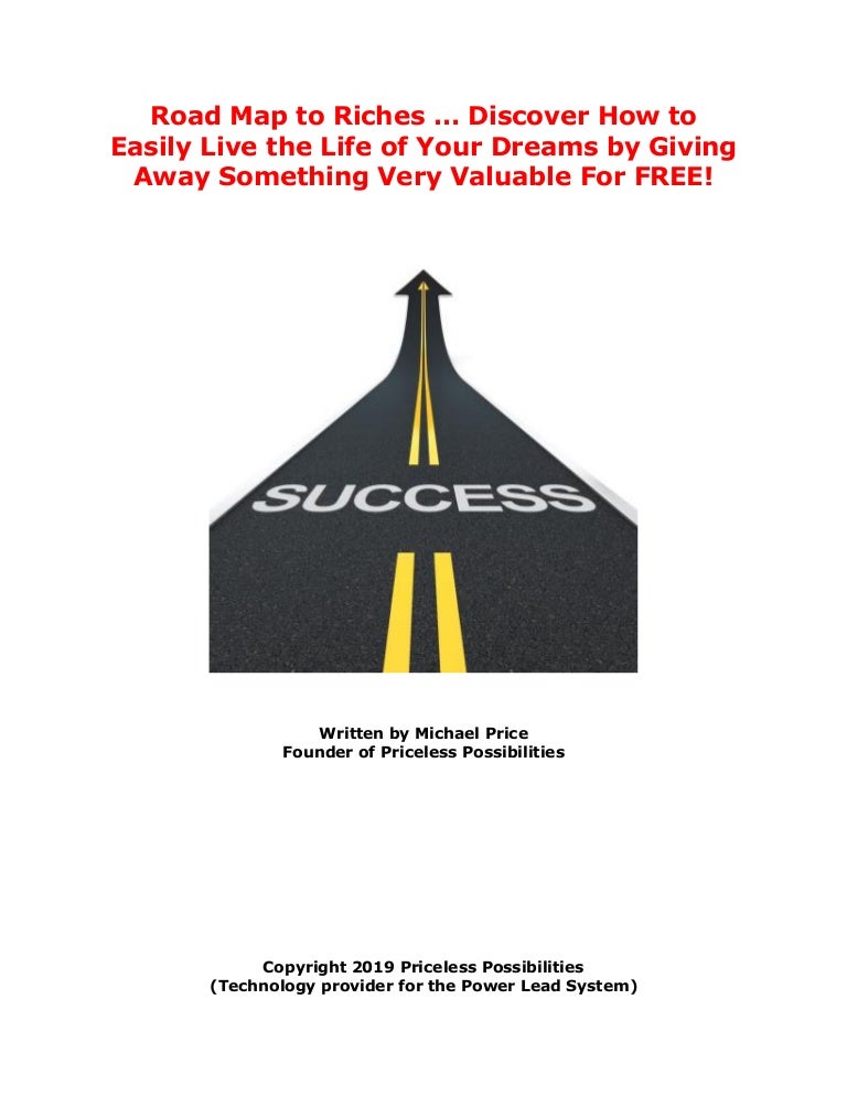 Road Map To Riches 2019