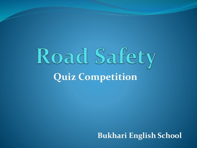 Road safety Awareness Quiz Program