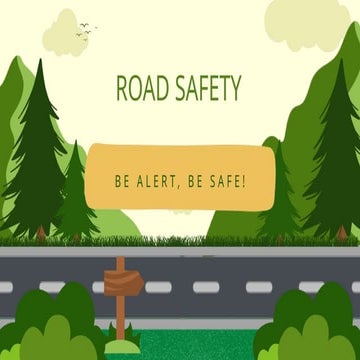 Road safety presentation for high school