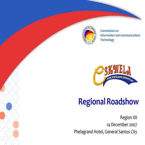 Roadshow Presentation   Final