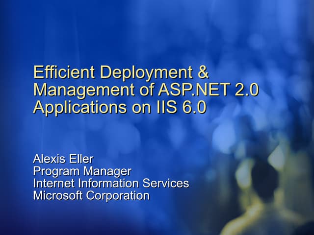Road Show Asp Net
