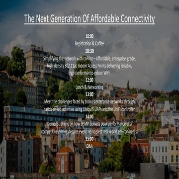 Next Generation of Affordable Connectivity - Bristol