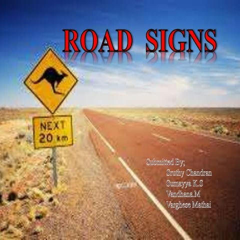 Road signs