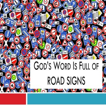Road Signs in God's Word PowerPoint Show